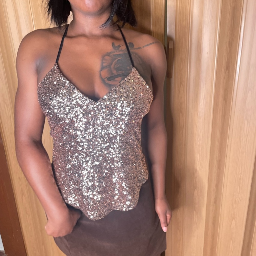 sequins top